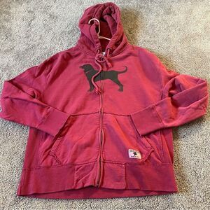 The Black Dog Men's Small Full-zip Sweatshirt